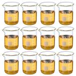 100ml Glass Beaker Set with Spout - 12 Pack