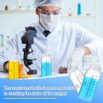 12 Pack Plastic Sample Bottles with Screw Caps