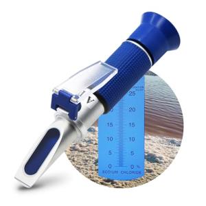 AMTAST Salinity Refractometer for Sea Water Testing