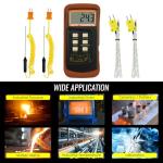 DANOPLUS Dual-Channel High Accuracy K-Type Thermometer