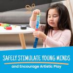 Rainbow Colored Masking Tape – 10 Roll Pack