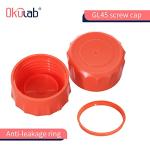 Okulab 500ml Round Borosilicate Glass Storage Bottles