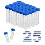 CryoKing 50ml Conical Centrifuge Tubes - 25 Pack