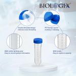 CryoKing 50ml Conical Centrifuge Tubes - 25 Pack