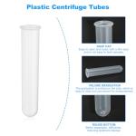 20ML Plastic Centrifuge Tubes with Screw Caps