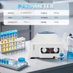 Mxmoonant Digital Desktop Centrifuge with Adjustable Speed