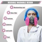 MYGCCA Reusable Dust Respirator with Filter 2091