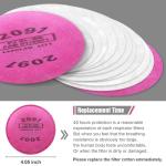 MYGCCA Reusable Dust Respirator with Filter 2091