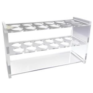 12-Socket Plastic Test Tube Rack for 25ml Tubes