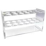 12-Socket Plastic Test Tube Rack for 25ml Tubes