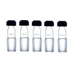 Laboy 5-Pack Glass Thermometer Inlet Adapters
