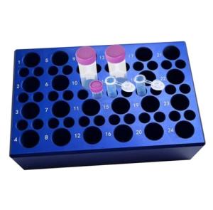 Aluminum Cooling Block for 24/36 Well PCR Tubes