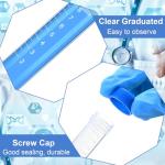 Konohan 500 PCS 15 ml Centrifuge Tubes with Caps