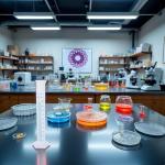 100ml Plastic Graduated Measuring Cylinder for Labs