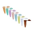 100 Pack Microcentrifuge Tubes with Snap Caps