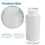 ZYNXTAR 10-Pack Wide Mouth Plastic Sample Bottles