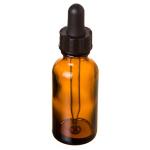 Amber Glass Essential Oil Bottles with Droppers, 30 ml