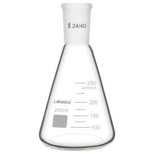Labasics 250 ml Borosilicate Glass Erlenmeyer Flask