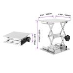 JOIKIT Stainless Steel Lab Scissor Jack - 2 Pack