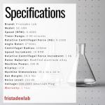 Fristaden Lab Bench-Top Digital Centrifuge 0-4000RPM