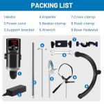 LCD Digital Electric Overhead Stirrer Mixer 40L