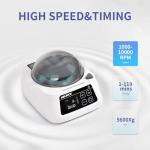 Mini Lab Centrifuge with Adjustable RPM and LCD
