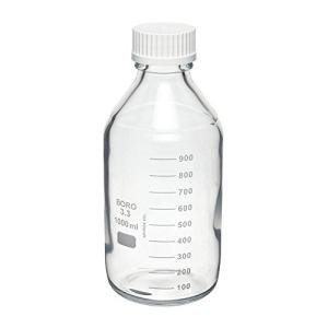 Wheaton 1000mL Safety Coated Bottle with Cap