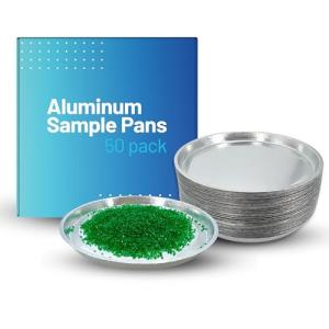 Aluminum Sample Pans for Moisture Analyzers - 50 Pack