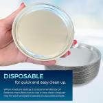 Aluminum Sample Pans for Moisture Analyzers - 50 Pack