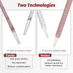 200 Pcs 25mL Sterile Serological Pipettes Set