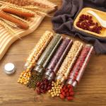 50 PCS Clear Plastic Test Tubes with Caps