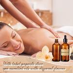 Lallisa 48 Amber Glass Dropper Bottles Set