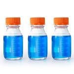 BKMAMLAB 250ml Borosilicate Media Storage Bottles