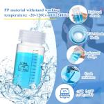 Tatuo 12-Pack 4oz Plastic Sample Bottles