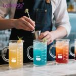 Glass Beaker Set with Handle, 250ml & 500ml