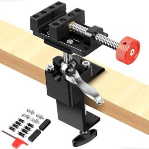 360° Rotating Mini Bench Vise with Quick-Release