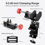 360° Rotating Mini Bench Vise with Quick-Release
