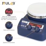 ULAB LED Magnetic Stirrer with Ceramic Hotplate