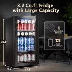 STAIGIS 3.2 Cu.ft Mini Beverage Refrigerator
