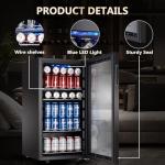 STAIGIS 3.2 Cu.ft Mini Beverage Refrigerator