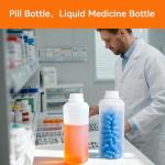 32oz Plastic Bottles with Caps - Food Grade, Leak Proof