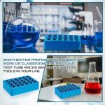 Dual Size Aluminum PCR Tube Cooler with Base