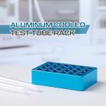 Dual Size Aluminum PCR Tube Cooler with Base