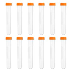 15ML Centrifuge Tubes with Screw Caps, 30 Pcs