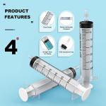 30 Pack of 30ml Sterile Plastic Syringes