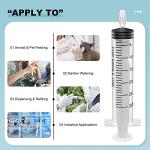 30 Pack of 30ml Sterile Plastic Syringes