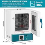 Garvee 20L Digital Lab Incubator with PID Control