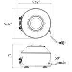 4000RPM Benchtop Centrifuge with Timer and Display
