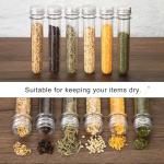 PATIKIL 60-Pack 45ml Plastic Test Tubes with Caps