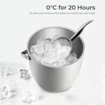 Stainless Steel Insulated Ice Bucket with Accessories